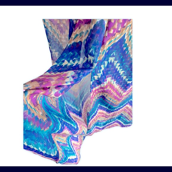 Lily Rose Sheer Maxi Dress Sz S EUC - Picture 6 of 8